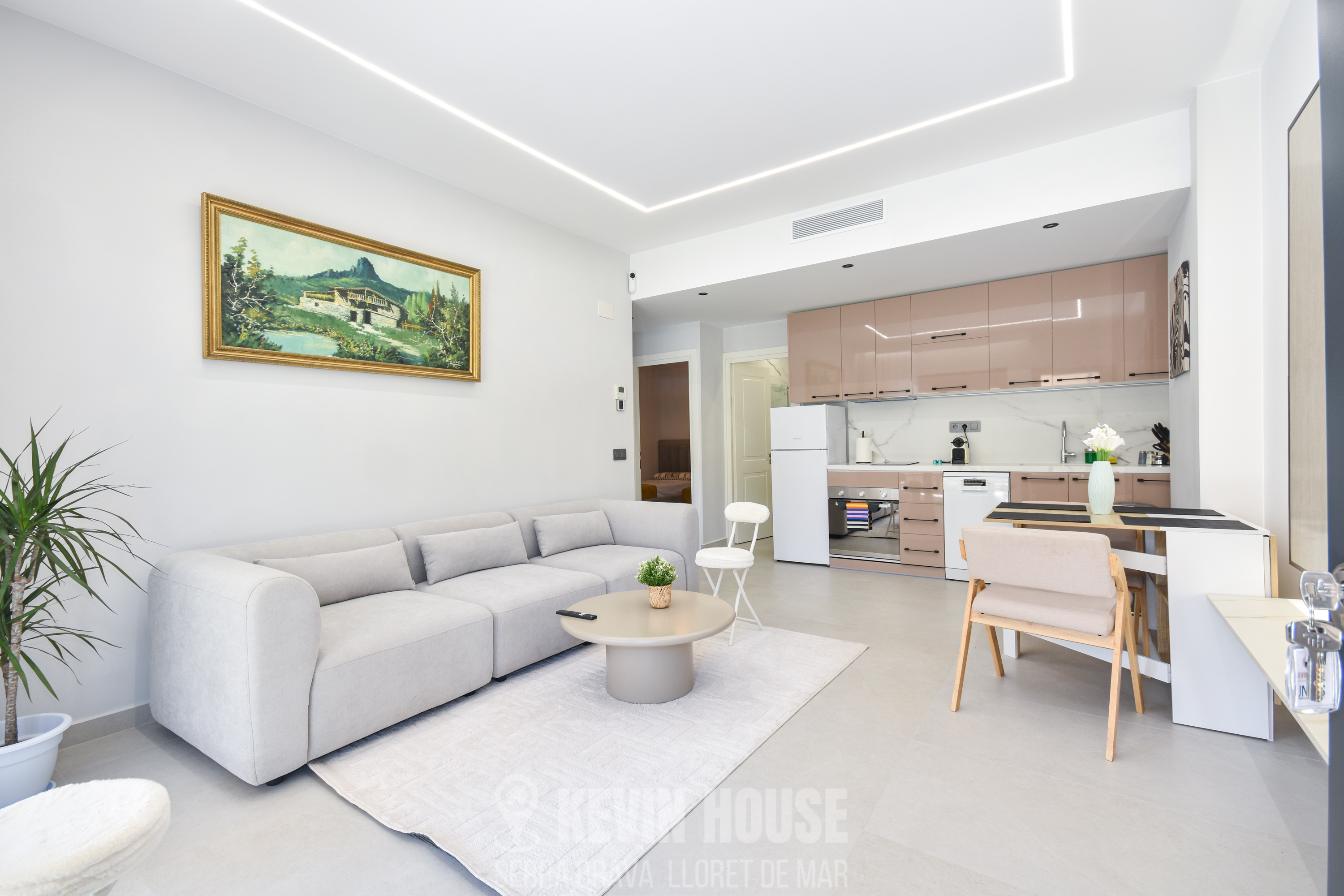 apartamento de 2 habitaciones - Zona de cocina y electrodomésticos